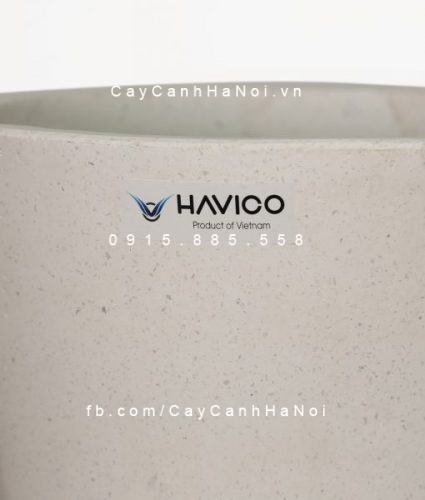 Chậu đá mài Pack Havico tròn cao vát đáy CM-258