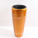 Chậu composite trồng cây cao cấp thông minh | 1649S (Vàng gold)