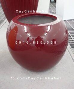 Chậu cây cảnh composite iPot tròn | IP-00045