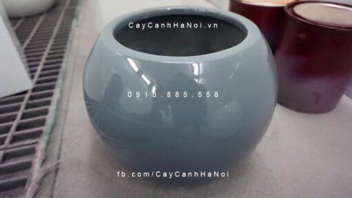 Chậu cây composite iPot tròn độc đáo | IP-00044