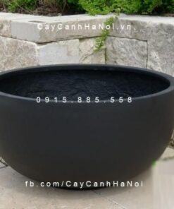 Chậu composite iPot tròn trồng cây| IP-00042