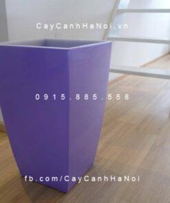 Chậu cây cảnh composite iPot vát đáy| IP-00179