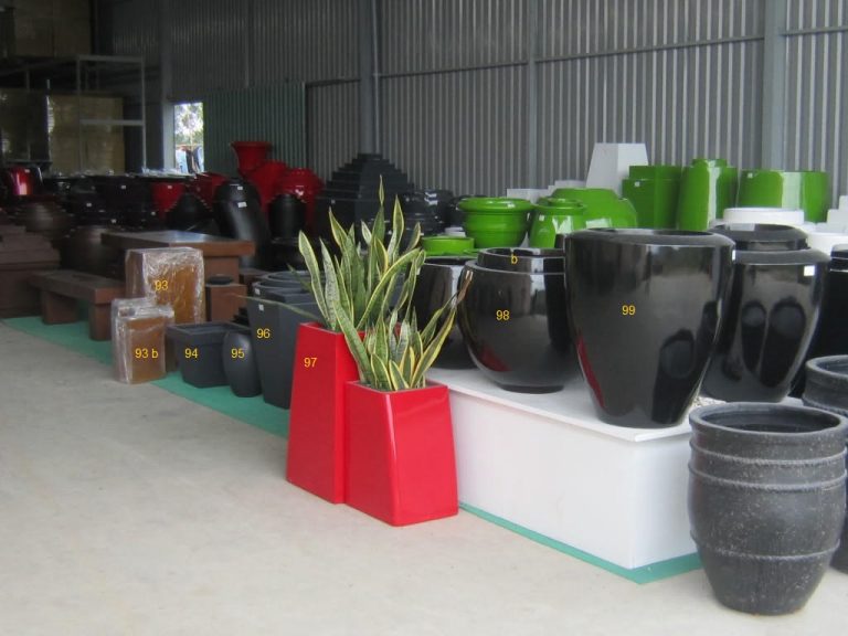 Chậu composite đảm bảo cả về thẩm mỹ lẫn độ bền nhưng có giá thành cao