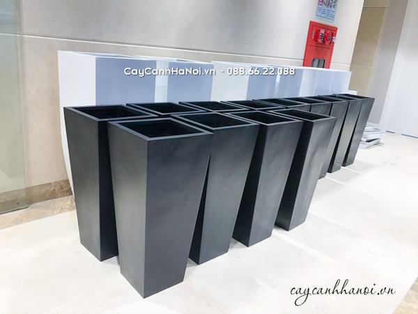 Chậu composite dùng để trồng cây