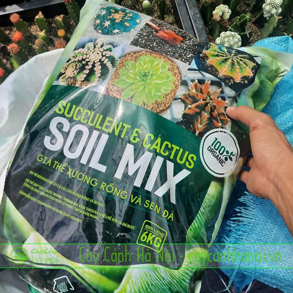 Giá thể Soil Mix trộn sẳn