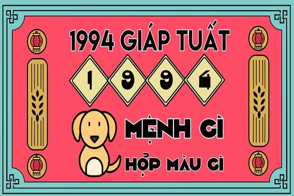 Tuổi giáp tuất hợp màu gì