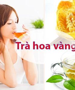 Cách dùng trà hoa vàng tươi và khô tương tự nhau