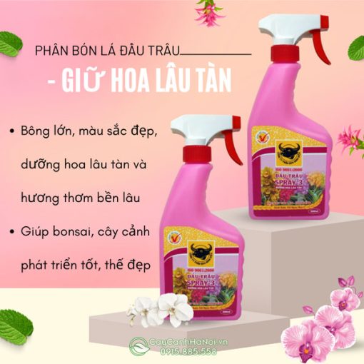 Công dụng phân bón đầu trâu Spray 3