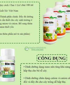 Phân loại dung dịch thủy cảnh Bio Life