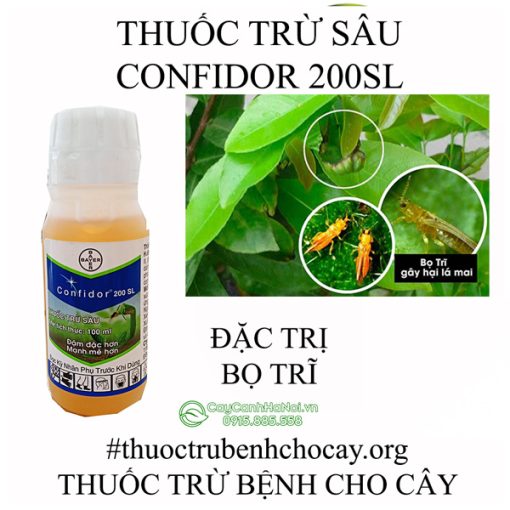 CONFIDOR-200SL trị bỏ trõ cho cây trồng