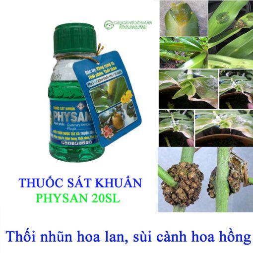 Physan 20SL có tác dụng diệt khuẩn chỉ trong 9 giây