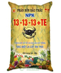 Công dụng phân bón đầu trâu NB NPK 13 - 13 - 13 + TE