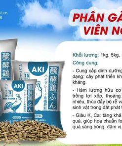 Thông tin về phân gà Nhật AKI dạng viên nén