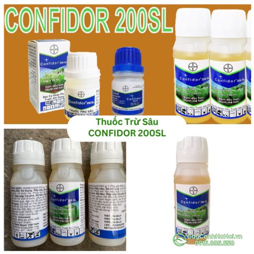 Thuốc trừ sau Confidor tiện dụng dễ sử dụng