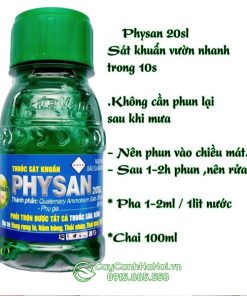 Ưu điểm vượt trội của dung dịch sát khuẩn Physan