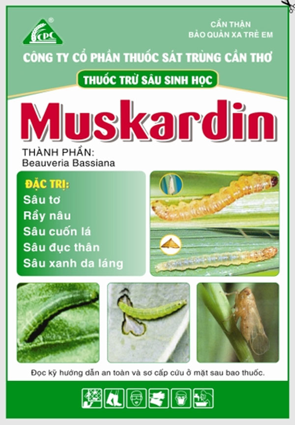 Thuốc trừ sâu sinh học Muskardin