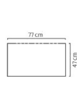 Chậu cây cảnh Composite Esteras Rushden chữ nhật màu chì