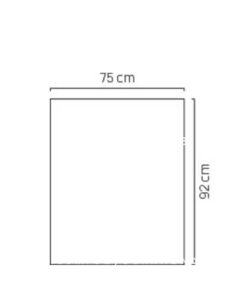 Chậu cây composite Esteras Eastwood trụ vuông cỡ lớn