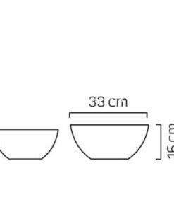 Chậu cây composite Esteras vân đá đen BRIELLE cao cấp