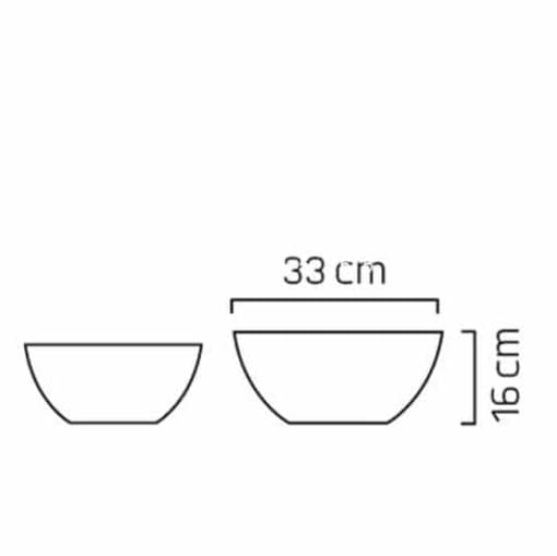 Chậu cây composite Esteras vân đá đen BRIELLE cao cấp