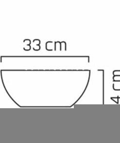 Chậu composite trồng cây Esteras vân đá đen COEVORDEN