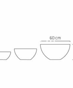 Chậu hoa trồng cây composite Esteras Bristol