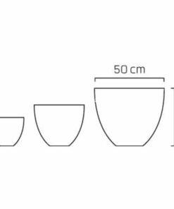 Chậu hoa trồng cây composite Esteras Tralee cao cấp