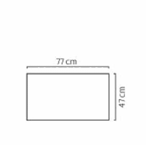 Chậu nhựa trồng cây composite Esteras Ospel vân giả đá