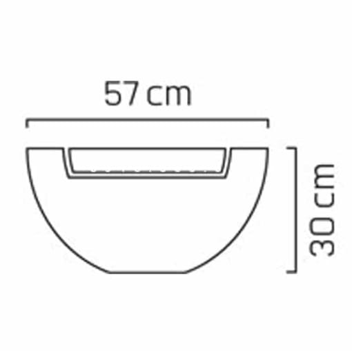 Thác nước phong thủy nội thất composite LOA