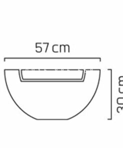 Thác nước trong nhà composite phong thủy LOA